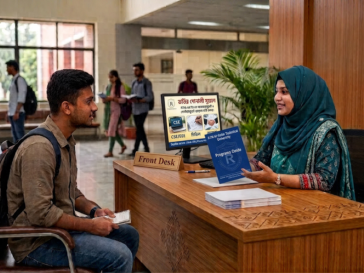 Students in a featured RTM-AKTU program