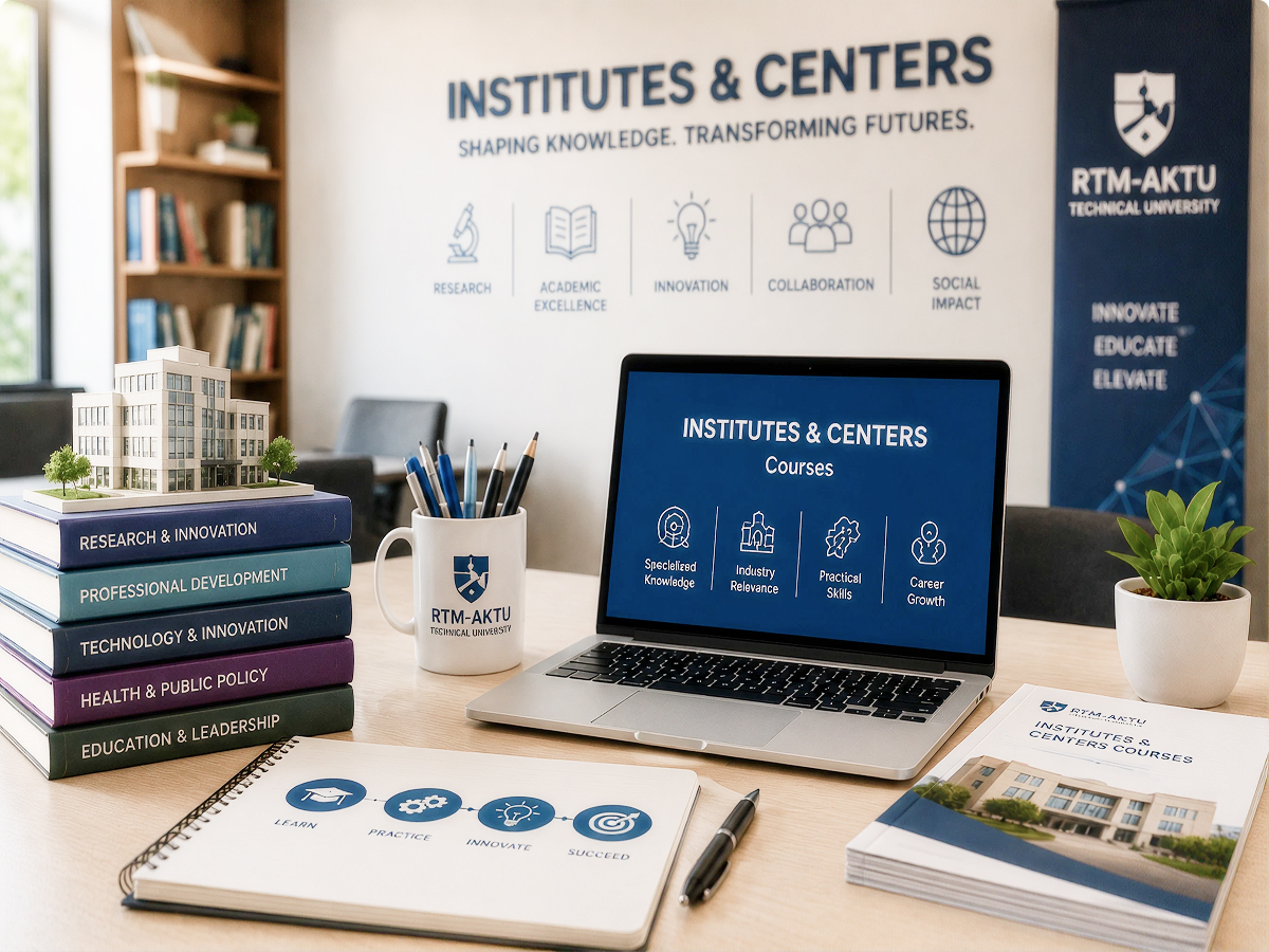 Institutes and Centers at RTM-AKTU